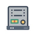 NAS Device Icon for Storage Solutions Royalty Free Stock Photo