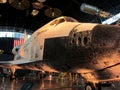 NASA Air and Space Museum Shuttle Royalty Free Stock Photo