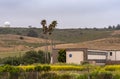 Nasa building and antenna at Vandenberg Space Force base, Lompoc, CA, USA