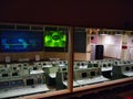 NASA Control Center Royalty Free Stock Photo