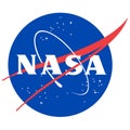 Nasa logo Royalty Free Stock Photo