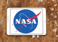 Nasa space agency logo Royalty Free Stock Photo