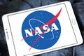 Nasa space agency logo Royalty Free Stock Photo