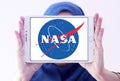 Nasa space agency logo Royalty Free Stock Photo