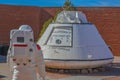 NASA used this Apollo Test Capsule in the Meteor Crater Natural Monument before the Astronauts went to space