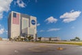 NASA vehicle assembling building at Kennedy Space Center, Cape Canaveral, Florida