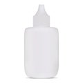 Nasal dropper bottle. Eye drop medicine container Royalty Free Stock Photo