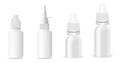 Nasal Spray. Nose Decongestant Bottle. Flu Remedy Royalty Free Stock Photo