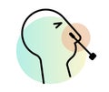 Nasal Swab - Nasopharyngeal Swab Testing - Icon