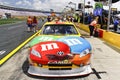 NASCAR - #18 M&M's Toyota at the Coca Cola 600 Royalty Free Stock Photo