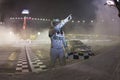 NASCAR: Aug 21 Irwin Tools Night Race Royalty Free Stock Photo