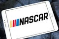 NASCAR Auto racing logo Royalty Free Stock Photo