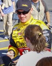 NASCAR - Clint Bowyer Signs Autographs Royalty Free Stock Photo