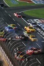 NASCAR - Crash! Royalty Free Stock Photo