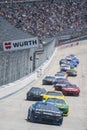 NASCAR Cup Series : April 28 Wurth 400 Royalty Free Stock Photo