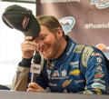 NASCAR Dale Earnhardt Jr. Returns Royalty Free Stock Photo