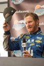 NASCAR Dale Earnhardt Jr. Returns Royalty Free Stock Photo