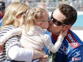 NASCAR Driver Casey Mears and Family Royalty Free Stock Photo