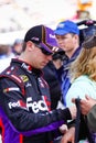 NASCAR Driver Denny Hamlin Royalty Free Stock Photo