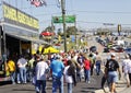 NASCAR - Fans Crowd Vendor Displays