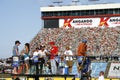 NASCAR - fans in the infield in Charlotte