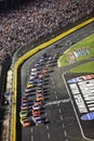 NASCAR - Green Flag Restart at the Coca Cola 600 Royalty Free Stock Photo