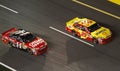 NASCAR - Harvick and Stewart Side by Side! Royalty Free Stock Photo