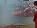 NASCAR Pit Road. Royalty Free Stock Photo
