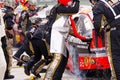 NASCAR - Ryan Newman Pit Stop Royalty Free Stock Photo