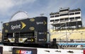 NASCAR Sprint Cup Driver Introduction Stage Royalty Free Stock Photo