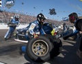 NASCAR Sprint Cup Driver Jimmie Johnson Pitstop Royalty Free Stock Photo