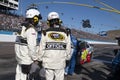 NASCAR Sprint Cup Driver Jimmie Johnson Pitstop Royalty Free Stock Photo