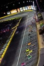 NASCAR - Under Caution in Charlotte Royalty Free Stock Photo