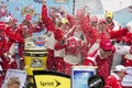 NASCAR Victory Lane at Phoenix International Raceway Royalty Free Stock Photo