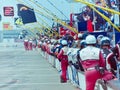 NASCARS Pit Row Royalty Free Stock Photo