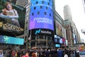 NASDAQ AND STEPHENSON HARWOOD AT TIME SQUARE IN NEW YORK CITY USAWFW