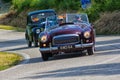 NASH HEALEY SPORTS 3850 cm3 1950 on an old racing car in rally Mille Miglia 2018 the famous italian historical race 1927-1957 Royalty Free Stock Photo