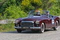 NASH HEALEY SPORTS 3850 cm3 1950 on an old racing car in rally Mille Miglia 2018 the famous italian historical race 1927-1957 Royalty Free Stock Photo