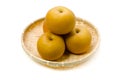 Nashi pear Royalty Free Stock Photo