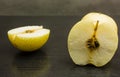 Nashi pear - cross section.