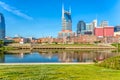 Nashville Downtown as seen from across the Cumberland River