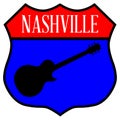 Nashville Guitar Highway Sign