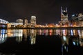 Nashville Night Skyline