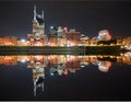 Nashville Night Skyline