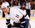 Nashville Predators forward David Legwand #11. Royalty Free Stock Photo