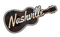 Nashville Sign Grunge Royalty Free Stock Photo