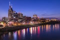 Nashville skyline Royalty Free Stock Photo