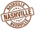 Nashville stamp Royalty Free Stock Photo