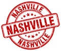 Nashville stamp Royalty Free Stock Photo