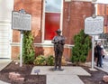 Nashville - Statues commemorating Bill Monroe at the Ryman Auditorium